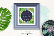 Watercolor Pretty Succulents, an Illustration by Graphobia (Thumbnail 5 of 10)