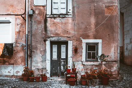 Old wall with peeling paint, an Architecture Photo by SkyNext