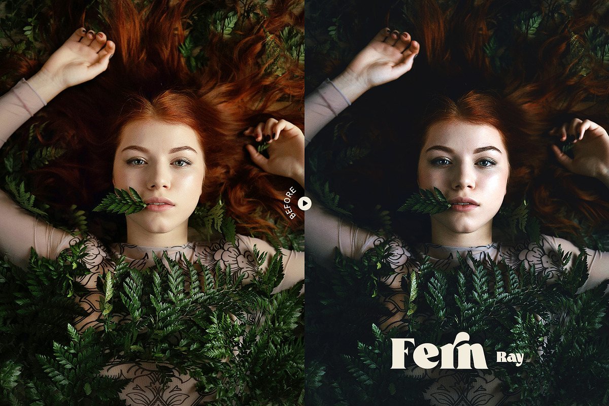 Fern Portrait Photoshop Action & LUT, an Action Add-On by Presetrain Co. (Photo 4 of 7)