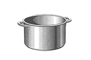Metal pot with top engravings, an Object Graphic by Irina Trusova (Thumbnail 5 of 7)