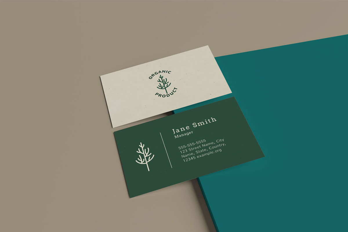 Realistic Business Card Mock-Ups, a Print Template by Thirtypath Studio (Photo 2 of 5)