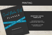 Digital Social Media Planner, a Stationery Template by Design House (Thumbnail 8 of 9)