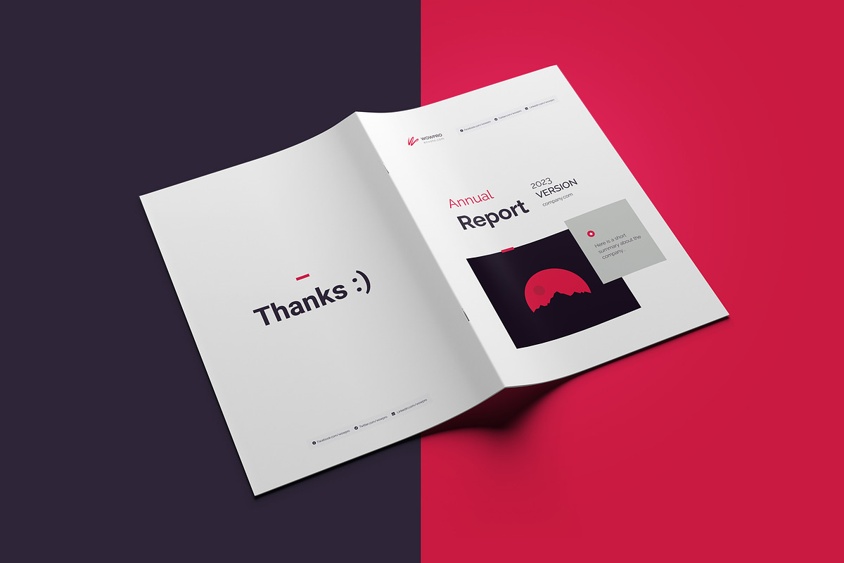 Annual Report, a Brochure Template by WOWPro (Photo 12 of 12)