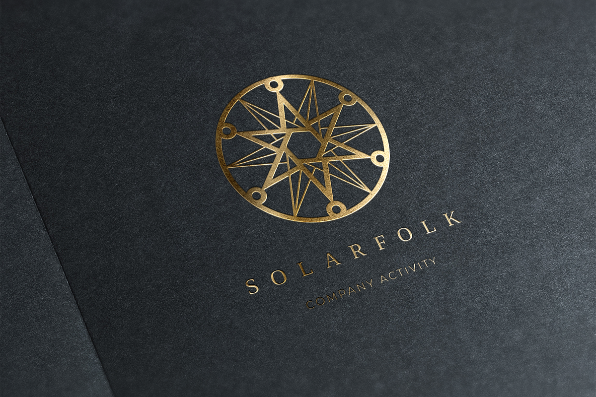 100 Linear Geometric Logos. Bundle, a Branding & Logo Template by le-genda (Photo 2 of 12)