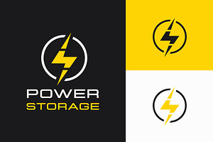 Lightning bolt expertise Flash logo, a Branding & Logo Template by funpixel