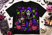 Retro Spooky Halloween Png Bundle, a Seasonal Illustration by Daisy Design (Thumbnail 12 of 15)