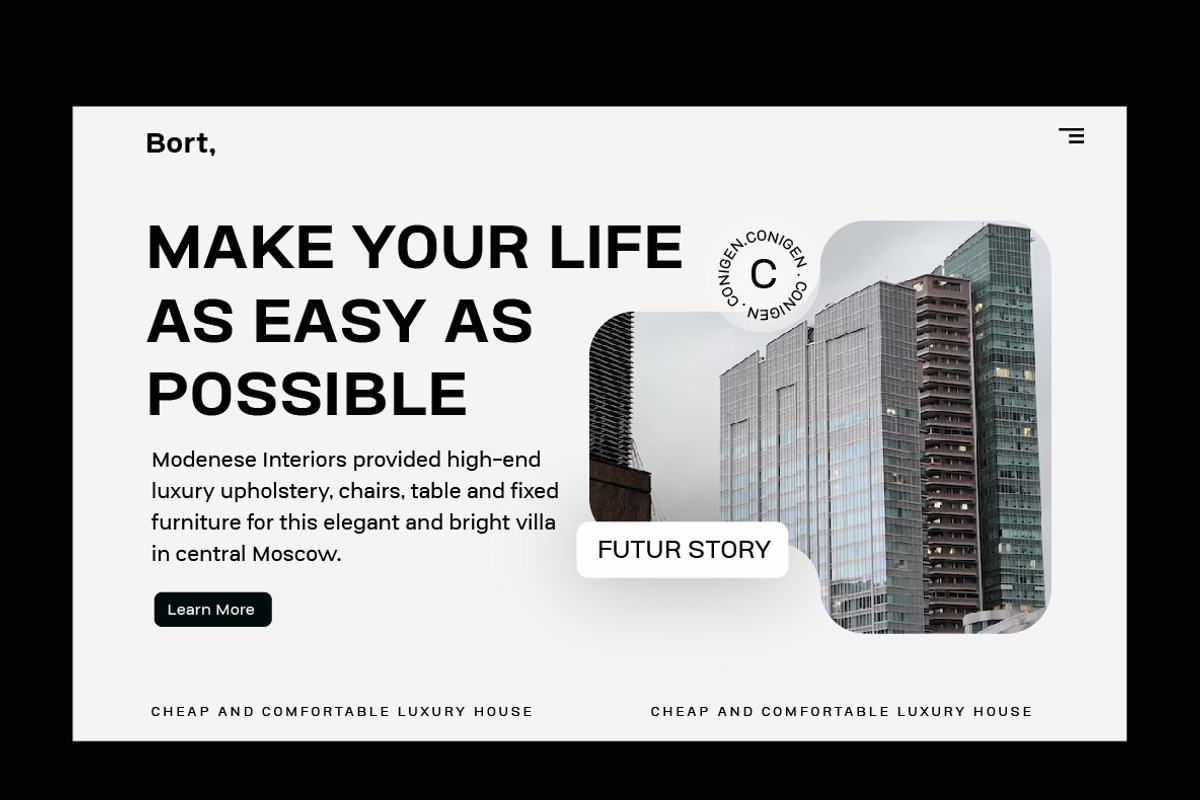 Conigen Modern Sans Serif, a Sans Serif Font by Yukita Creative (Photo 3 of 12)