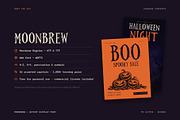 Moonbrew – Spooky Halloween Font, a Serif Font by Yolk Vibes (Thumbnail 6 of 6)