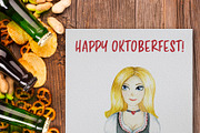 Watercolor Oktoberfest festival set, a Food Illustration by svetodesign (Thumbnail 3 of 10)