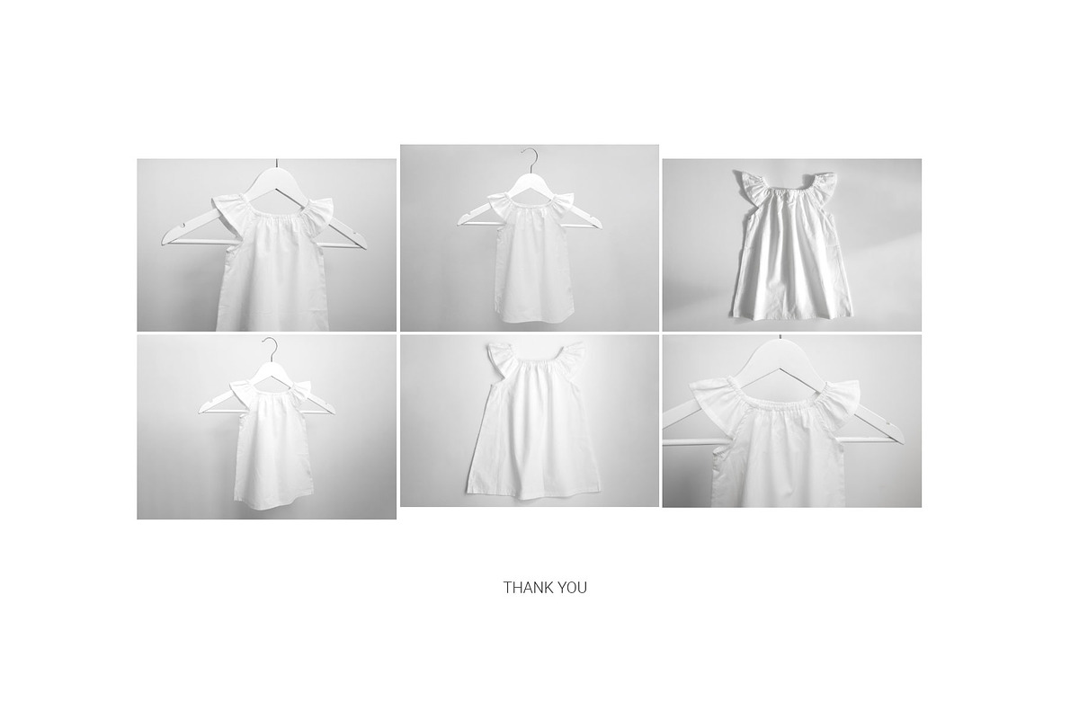 Baby, Girl Dress Mockup Set, a Packaging Mockup by bazarova (Photo 9 of 10)