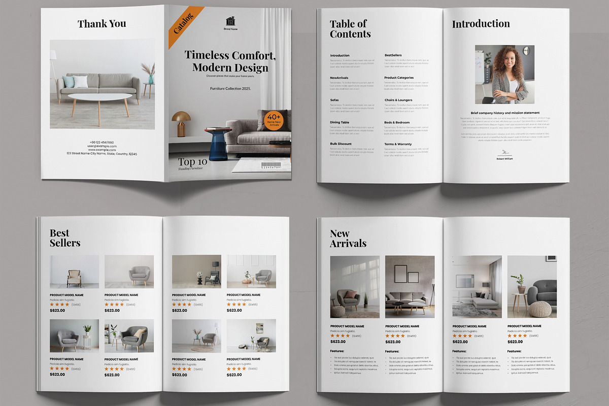 Product Catalogue Template preview 2