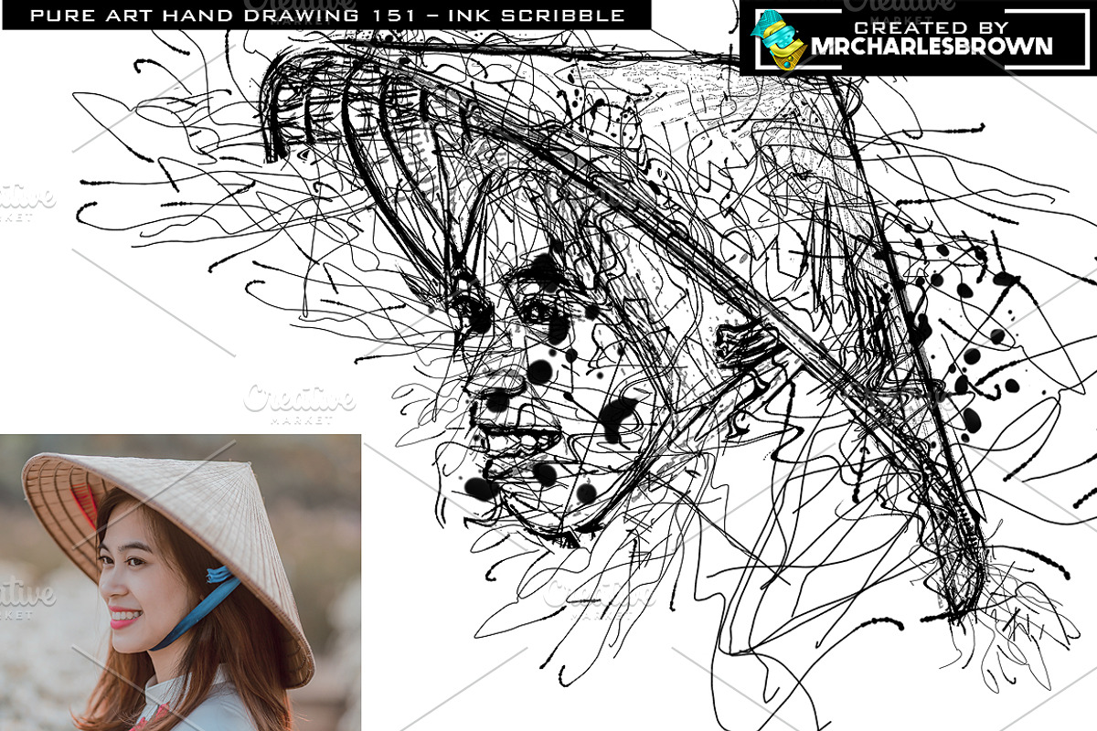Pure Art Hand Drawing 151, an Action Add-On by mrcharlesbrown (Photo 5 of 9)