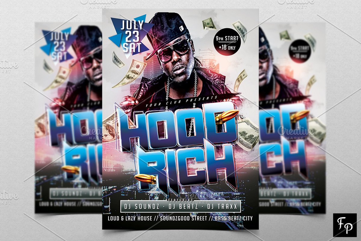 Club Flyer, a Flyer Template by FlyerPig (Photo 1 of 3)