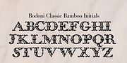 Bodoni Classic Initials, a Script Font by Wiescher-Design (Thumbnail 2 of 6)