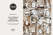 Canva Device Mockups Bali Nature, a Mockup by highbrandclub (Thumbnail 1 of 6)