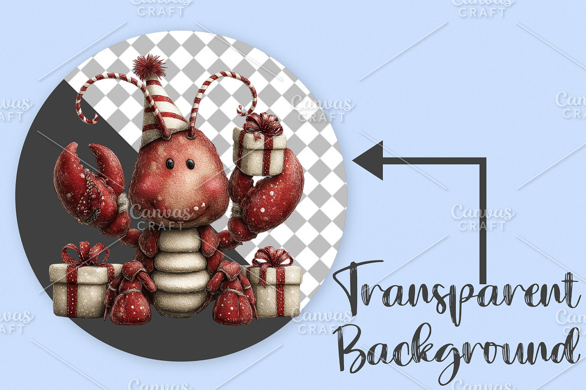 Quirky Birthday Party Animals PNG, an Illustration by Canvas Craft (Photo 2 of 7)