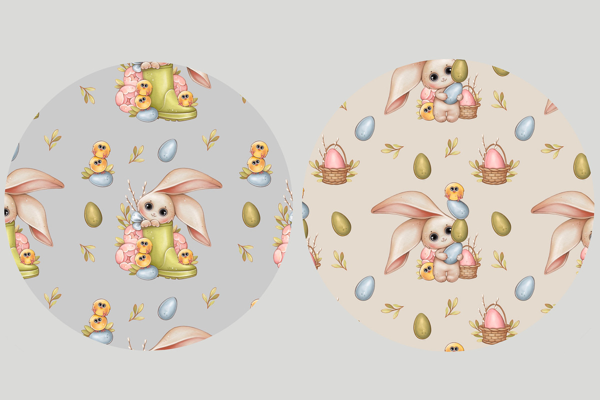 Easter bunny,Easter rabbit, an Animal Illustration by designs.svkl (Photo 8 of 10)