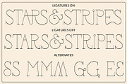 Costa Del Sol - Fun Ligature Font, a Font by Tropical Type (Thumbnail 4 of 9)