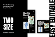 Corva Fashion Social Media Template, a Social Media Template by Shinra Labs (Thumbnail 5 of 5)
