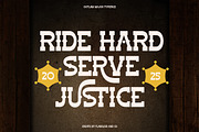 Outlaw Major - Slab Serif Font, a Serif Font by Flawless And Co (Thumbnail 3 of 10)