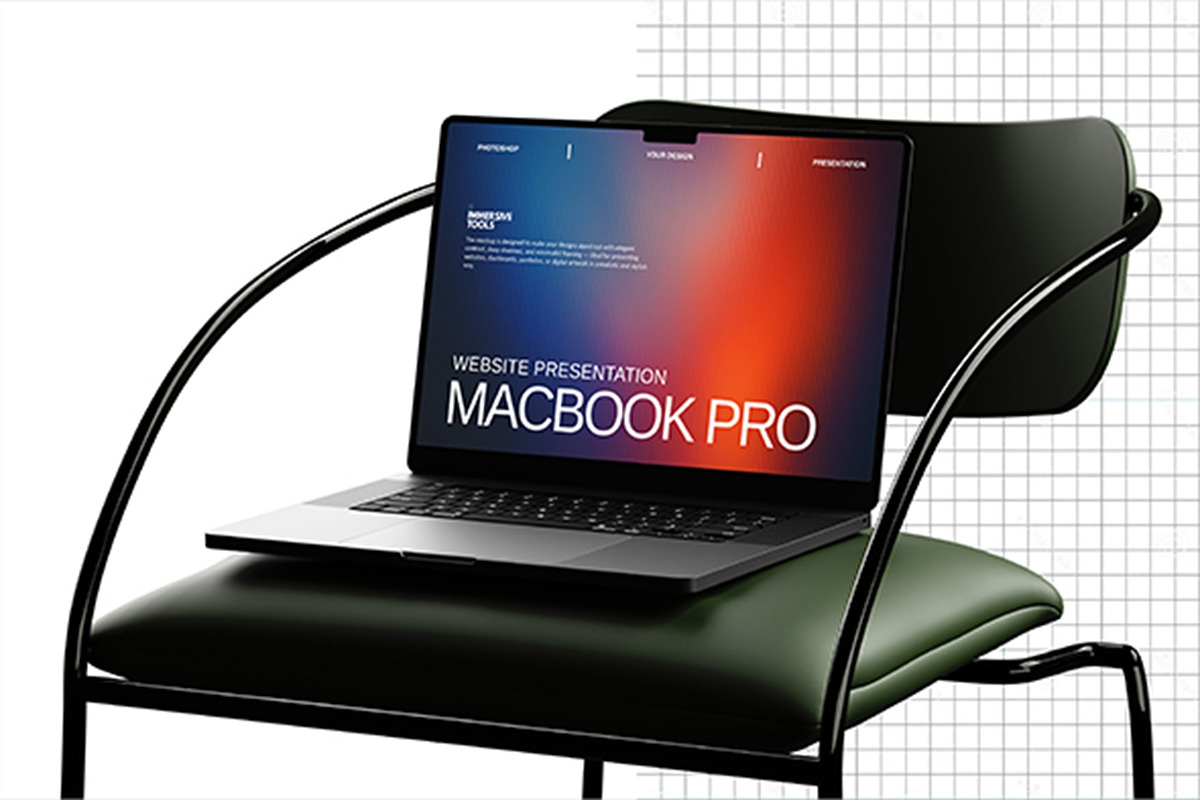 Laptop Mockup, a Device Mockup by Sweetdady (Photo 5 of 6)