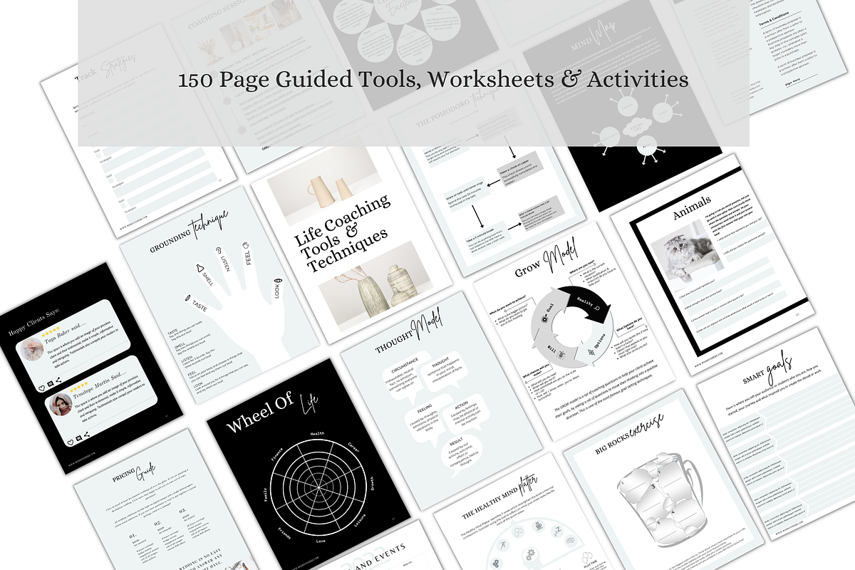 Done-for-you Workbook template canva, a Books & Magazine Mockup by Millennials Marketing (Photo 8 of 9)
