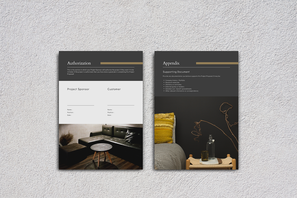 Black Gold Project Proposal Template, a Presentation Template by PayuStudio (Photo 10 of 10)