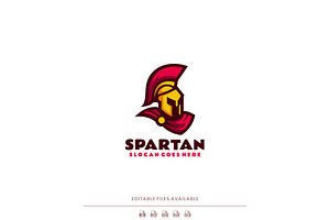 Spartan Mascot Logo Design, a Branding & Logo Template by Artnivora.Std