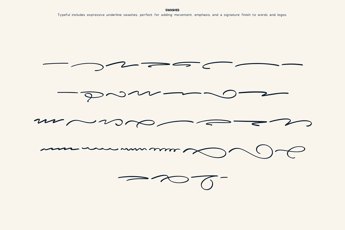 Typeful - Handwritten Script Font, a Script Font by Only Fonts (Photo 10 of 16)