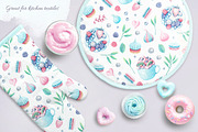 Sweet dessert watercolor set, a Food Illustration by MariArtySpace (Thumbnail 8 of 8)