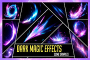 160+ Dark Magic spell Overlay Effect, an Object Graphic by Mikel Blazgad (Thumbnail 2 of 11)