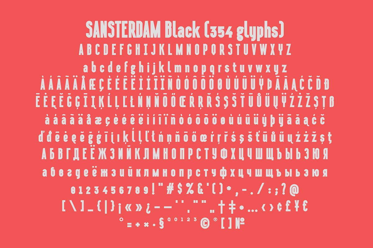 Sansterdam Black & Script preview 6