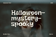 SCQORY - Halloween Horror Typeface, a Handwritten Font by Boril Std (Thumbnail 5 of 10)