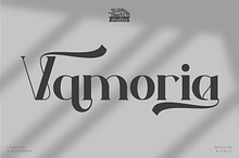 Vamoria- Serif Typeface Font