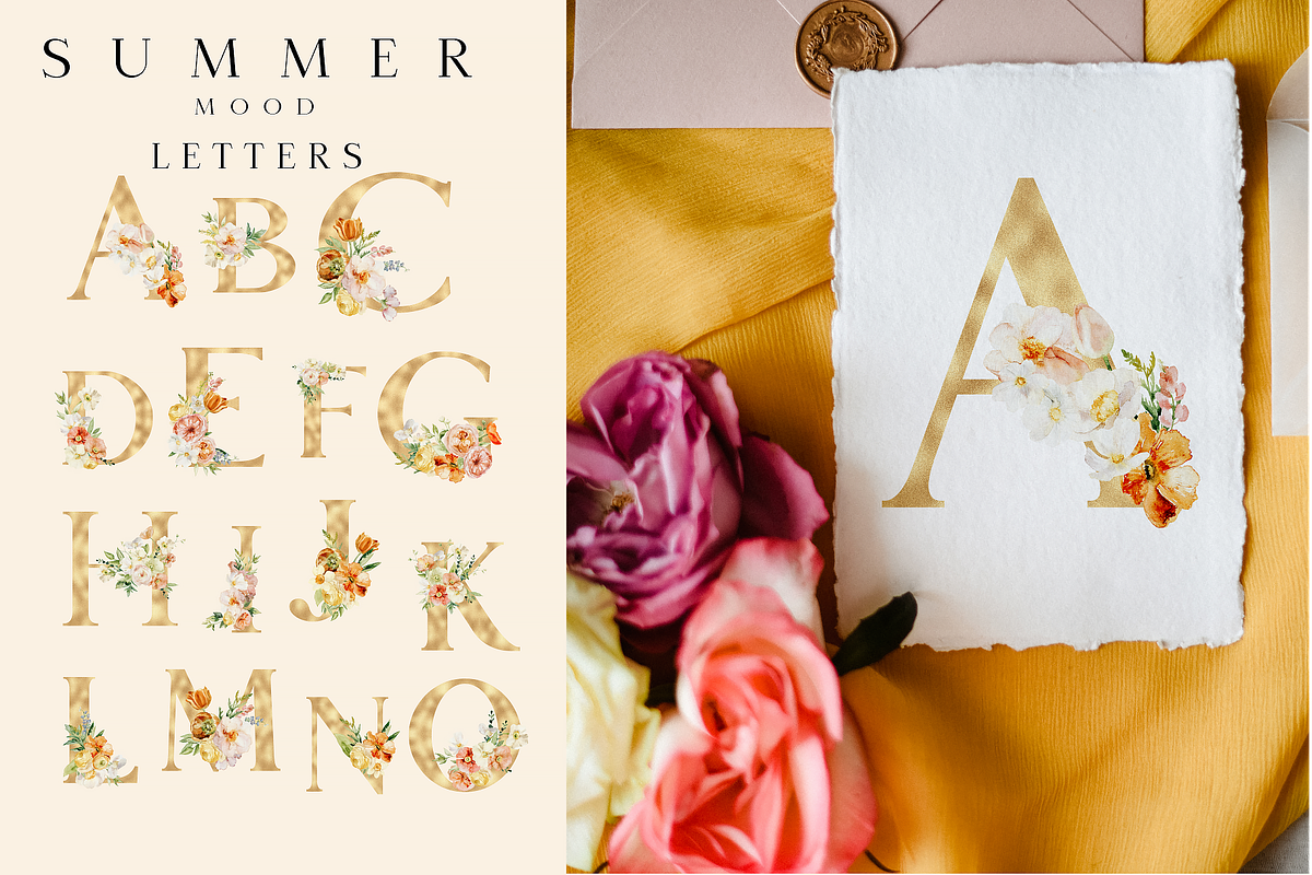 NEW! SUMMER MOOD - watercolor set, a Seasonal Illustration by Youksy (Photo 13 of 14)