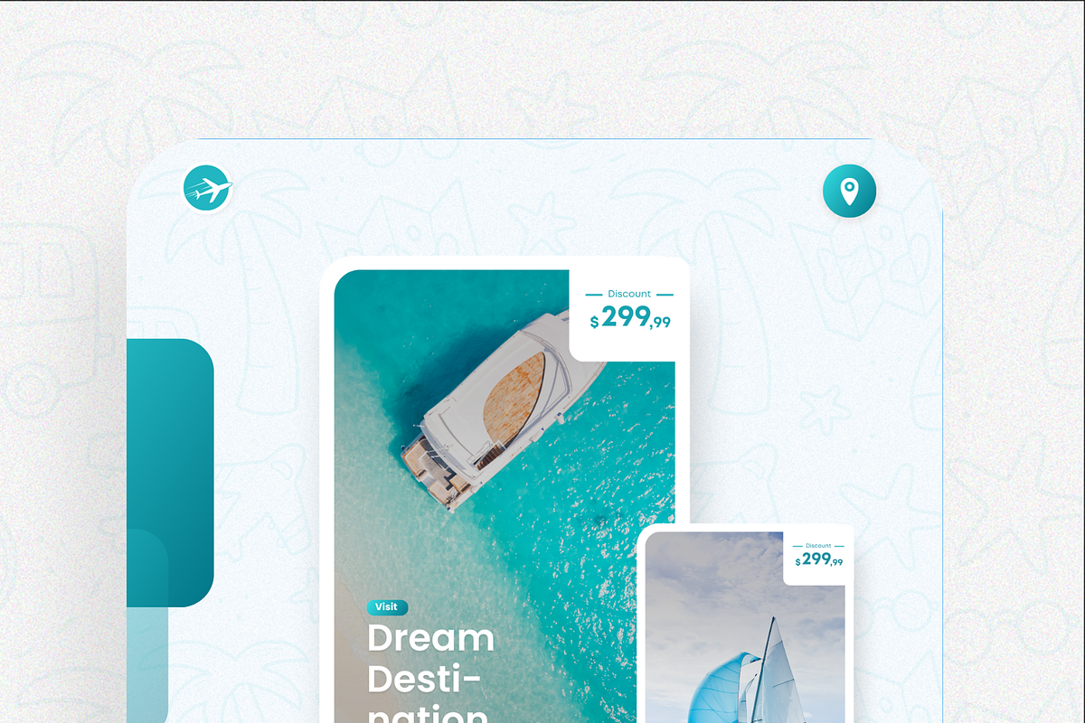 Travels Canva Design Templates, a Social Media Template by Exceptionalways (Photo 19 of 40)