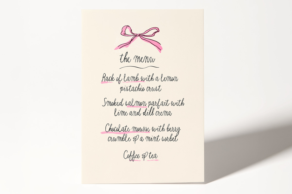 King of Hearts Script, a Font by Nicky Laatz (Photo 3 of 20)
