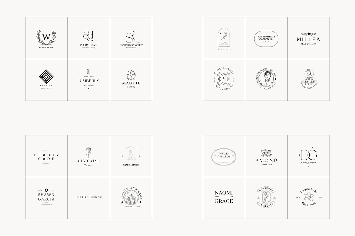 Luxury Logo Kit Bundle, a Branding & Logo Template by Studio Kumo (Photo 2 of 13)