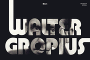 MO Behaus - Geometric Bauhaus Font, a Sans Serif Font by Monoco Type Foundry (Thumbnail 7 of 7)