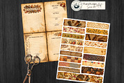 Thanksgiving junk journal Kit, an Object Graphic by ThatsDesignArt (Thumbnail 12 of 21)