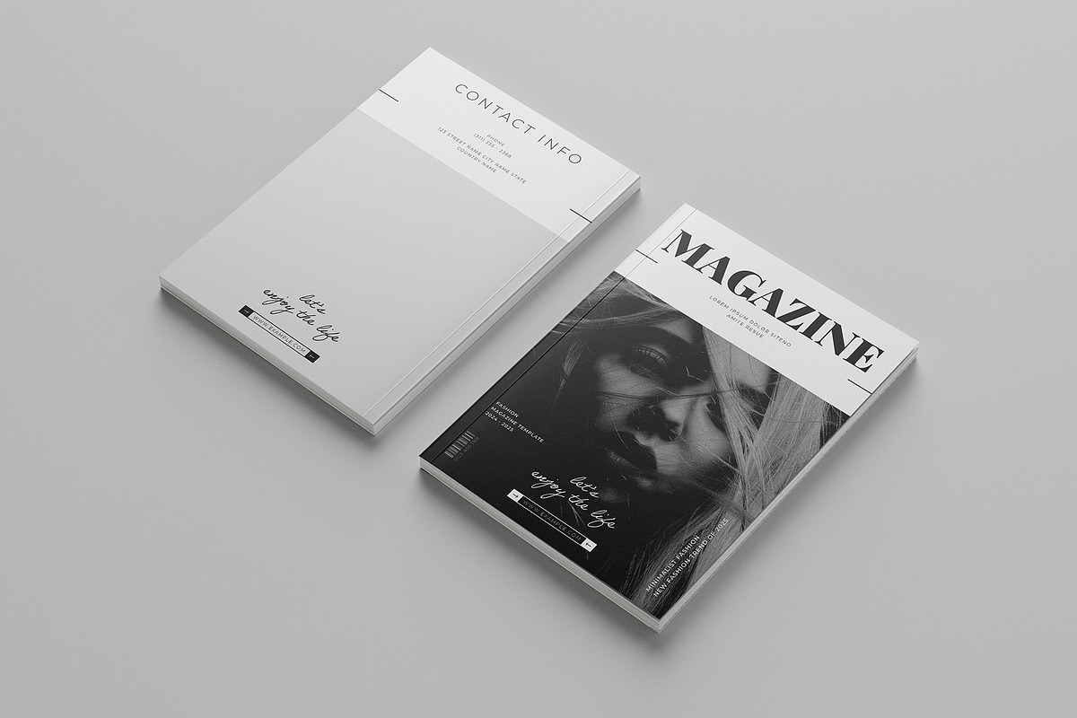 Magazine Template preview 8