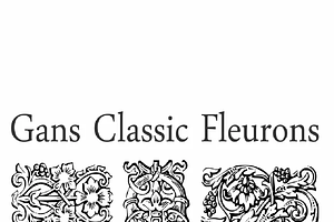 Gans Classic Fleurons