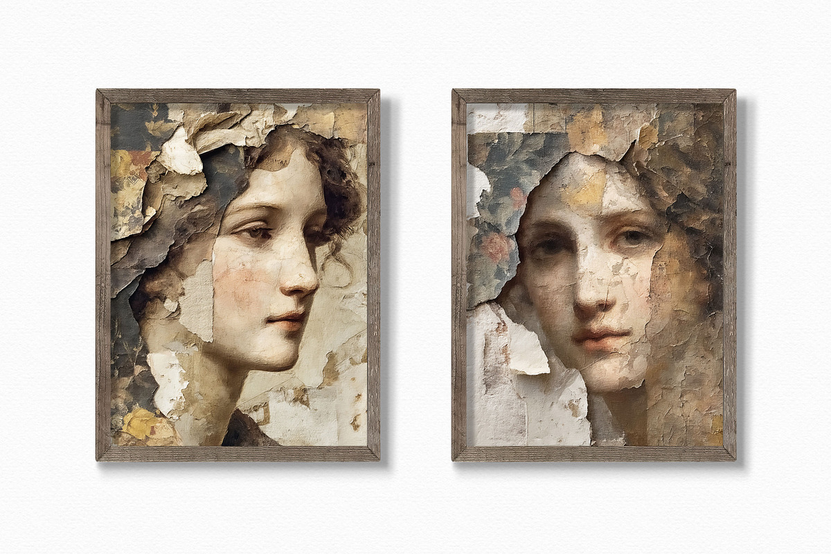 Faded Portraits, a Decorative Illustration by rileyBgraphics (Photo 3 of 7)