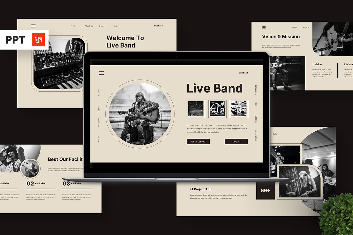 Live band - Music Powerpoint