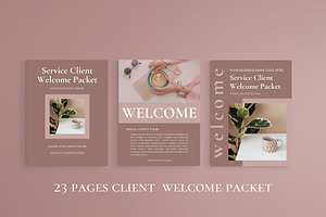 Client Welcome Packet CANVA