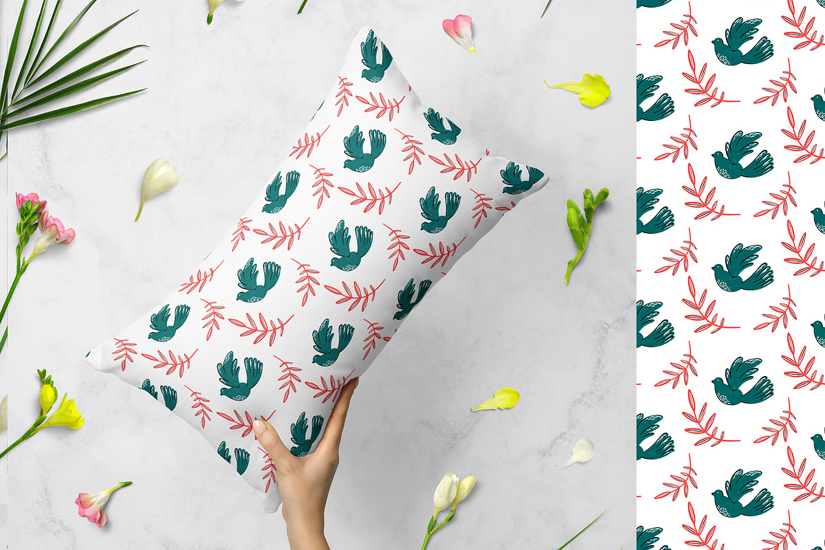 Folk Motive, a Decorative Illustration by Alina Sh (Photo 11 of 12)