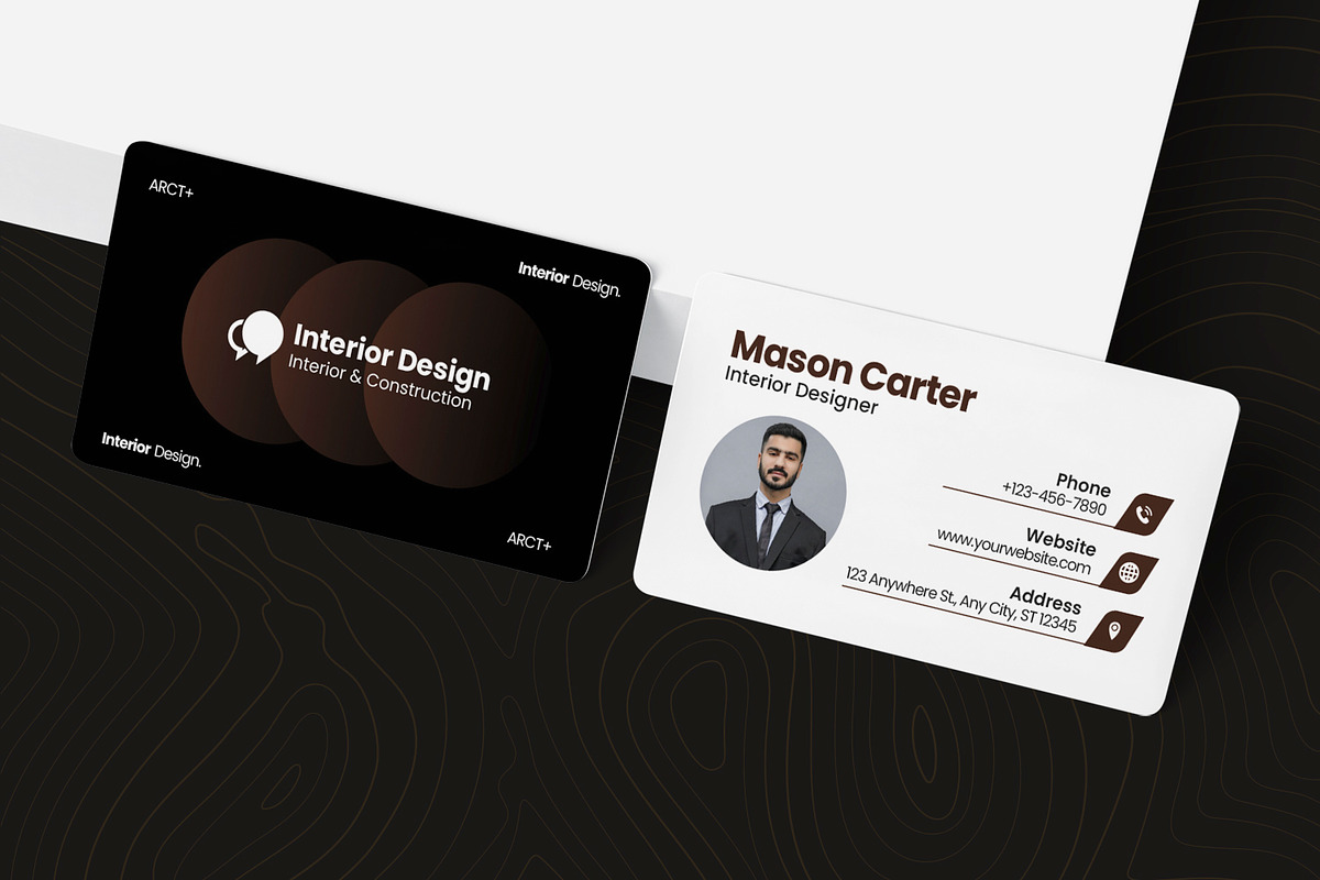 ARCT - Business Card, a Business Card Template by Esensifiksi.studio (Photo 2 of 3)