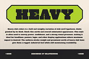 Bloxerif, a Serif Font by graphicook (Thumbnail 8 of 10)