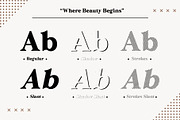 Fox Bravion, a Serif Font by Fox7 By Rattana (Thumbnail 2 of 16)