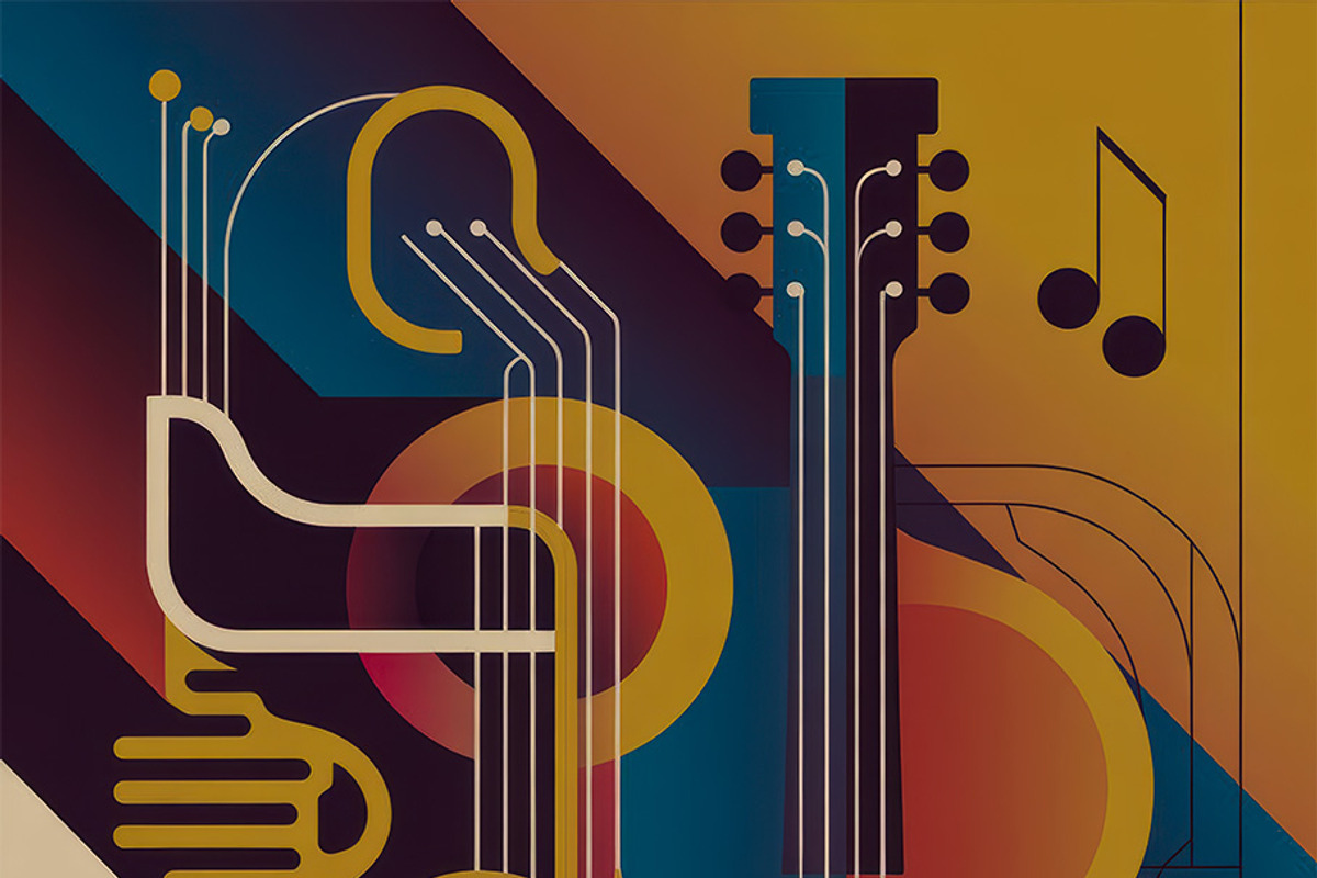 8 Vibrant Jazz posters Bundle, a Decorative Illustration by StockVerse Creative (Photo 9 of 9)